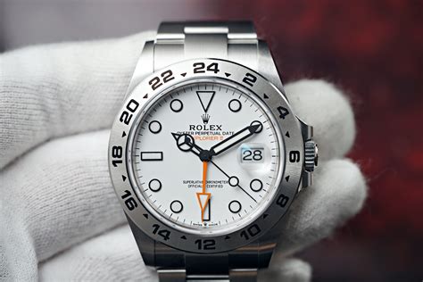 rolex explorer ii 165|rolex explorer ii size comparison.